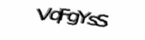 Security check image, please type the characters shown