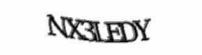 Security check image, please type the characters shown
