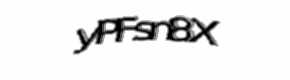 Security check image, please type the characters shown